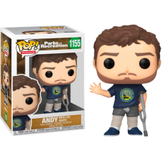 Parks and Recreation - Andy Dwyer with Leg Casts Pop! Vinyl Figure