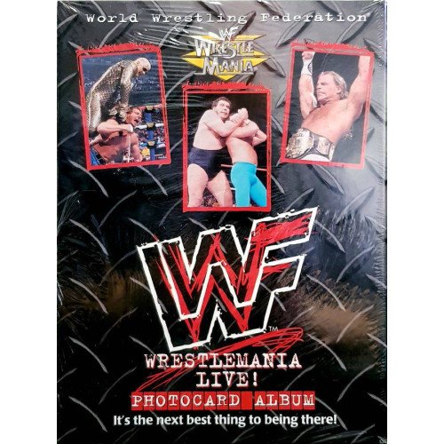 WWF - Wrestlemania Live! Photocard Album