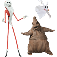 The Nightmare Before Christmas - Santa Jack, Oogie Boogie & Zero Action Figure 3-Pack