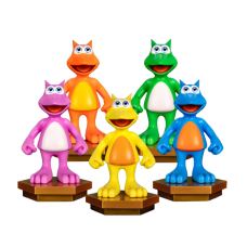 Banjo Kazooie - Jinjo 9 inch Statue Combo Set (5)