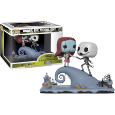 The Nightmare Before Christmas - Jack and Sally Under The Moonlight Movie Moments Pop! Vinyl Figure 2-Pack
