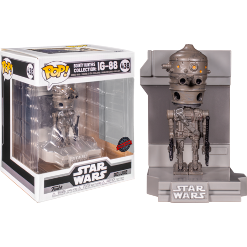 Star Wars - IG-88 Metallic US Exclusive Pop! Deluxe Diorama [RS]