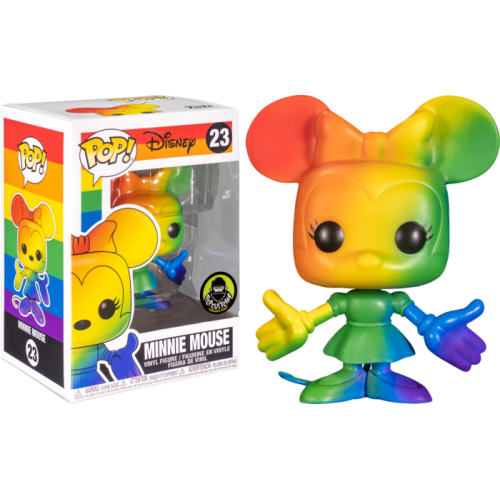 Mickey Mouse - Minnie Mouse Rainbow Pride Pop! Vinyl Figure (Funko Exclusive)