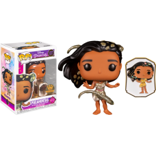 Pocahontas - Pocahontas Gold Ultimate Disney Princess Pop! Vinyl Figure with Enamel Pin (Funko Exclusive)