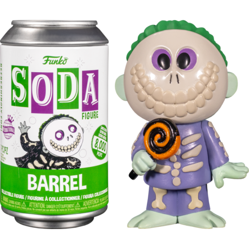 The Nightmare Before Christmas - Barrel (with chase) Vinyl Soda