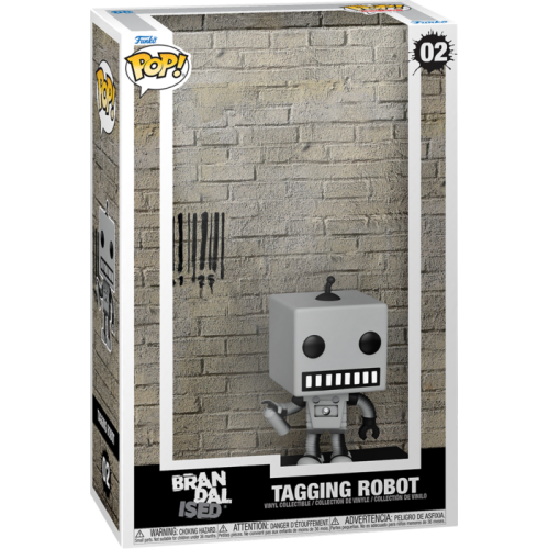 Brandalised - Tagging Robot by Banksy Pop! Art Cover Vinyl Figure
