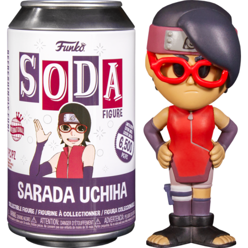 Boruto: Naruto Next Generations - Sarada Vinyl SODA Figure in Collector Can (International Edition)