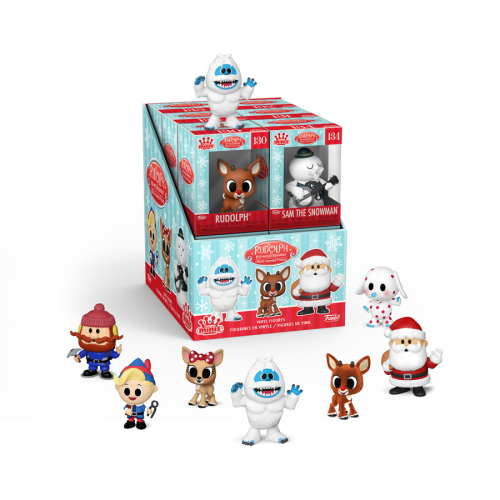 Rudolph the Red-Nosed Reindeer - Mini Vinyl Figures (12ct)