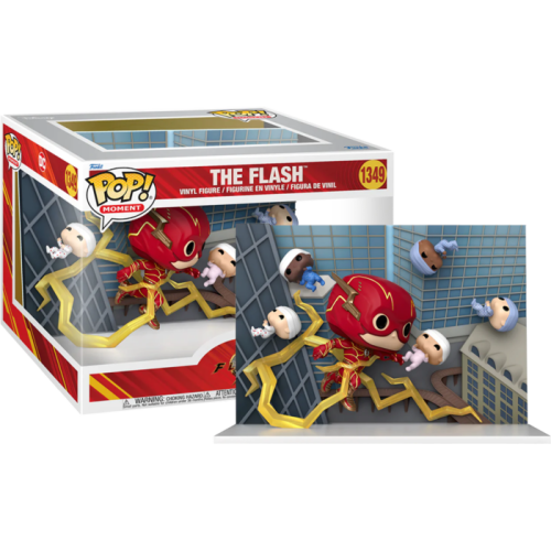 The Flash (2023) - The Flash Saving Babies Pop! Moments Vinyl Figure