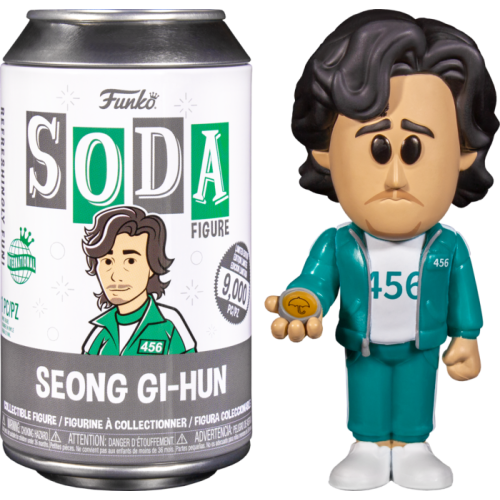 Squid Game - Seong Gi-Hun SODA Vinyl Figure in Collector Can (International Edition)