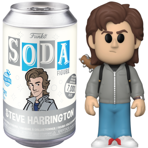 Stranger Things - Steve Harrington SODA Vinyl Figure in Collector Can (International Edition)