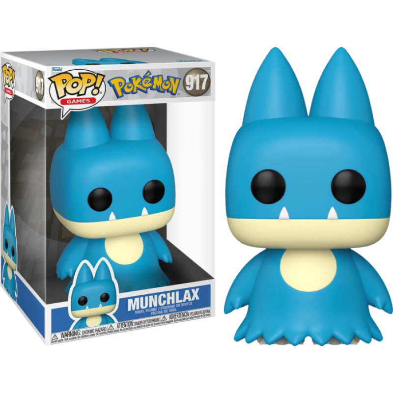 Pokemon Munchlax 10 inch Jumbo Pop Vinyl Figure