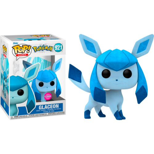 Pokemon - Glaceon Flocked Pop! Vinyl Figure