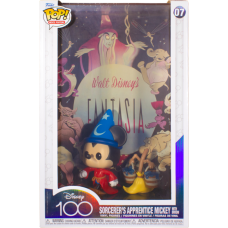 Fantasia (1941) - Sorcerer's Apprentice Mickey With Broom Pop! Movie Poster Vinyl Figure