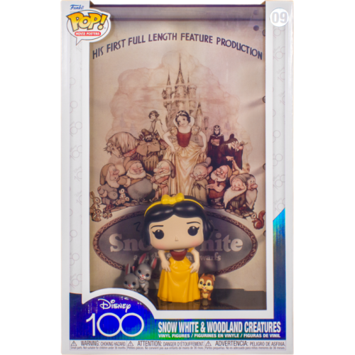 Snow White (1937) - Snow White & Woodland Creatures Pop! Movie Poster Vinyl Figure