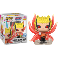 Boruto: Naruto Next Generations - Naruto (Baryon Mode) Glow-in-the-Dark 6 inch Super Size Pop! Vinyl Figure