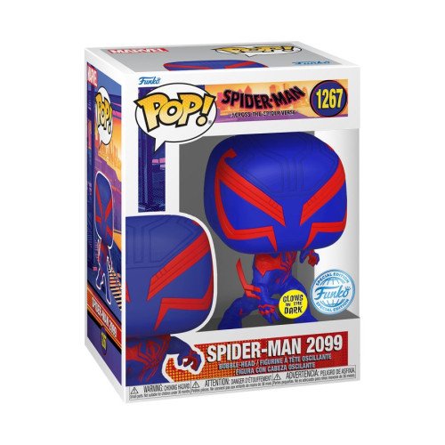 Spider-Man: Across the Spider-Verse - Spider-Man 2099 (Alt) Glow Pop! Vinyl