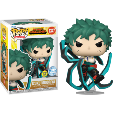 My Hero Academia: Season 5 - Izuku Midoriya with Blackwhip Glow-in-the-Dark Pop! Vinyl Figure