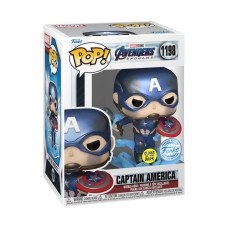 Avengers 4: Endgame - Captain America Exclusive Metallic Glow Pop! Vinyl