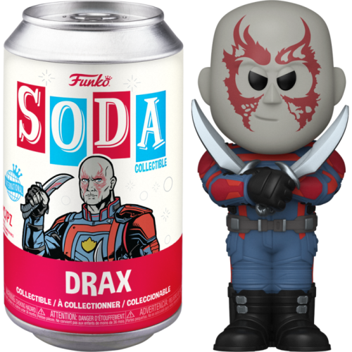 Guardians of the Galaxy Vol. 3 - Drax SODA Vinyl Figure in Collector Can (International Edition)