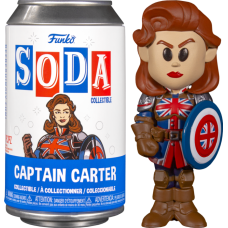 What If...? - Captain Carter SODA Vinyl Figure in Collector Can