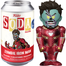 What If...? - Zombie Iron Man SODA Vinyl Figure in Collector Can (International Edition)