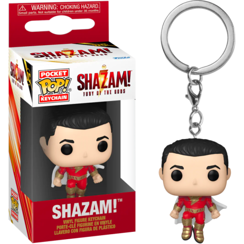 Shazam! Fury of the Gods (2023) - Shazam! Pocket Pop! Vinyl Keychain