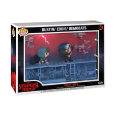 Stranger Things 4 - Phase Three Dustin, Eddie, & Demobats Deluxe Pop! Moments Vinyl Figure