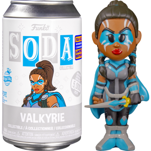 Thor - Valkyrie Vinyl SODA Figure in Collector Can (2023 Wondrous Convention Exclusive)