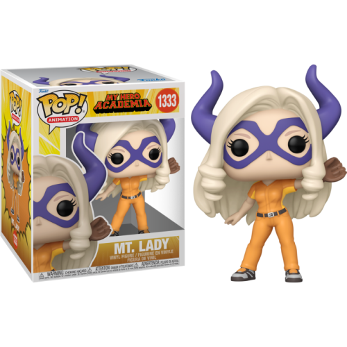 My Hero Academia - Mt. Lady Hero League Baseball 6 inch Super Size Pop! Vinyl Figure
