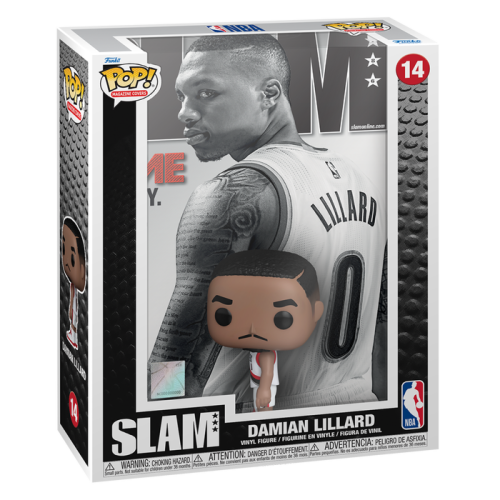 NBA Basketball - Damian Lillard SLAM Pop! Magazine Cover Vinyl Figure