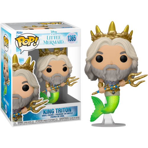 The Little Mermaid (2023) - King Triton Pop! Vinyl Figure
