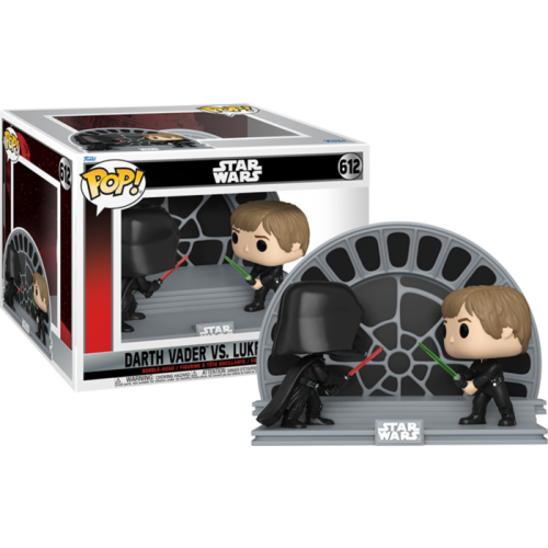 Star Wars Episode VI: Return of the Jedi - Darth Vader vs. Luke Skywalker 40th Anniversary Pop! Moments Vinyl Figure 2-Pack