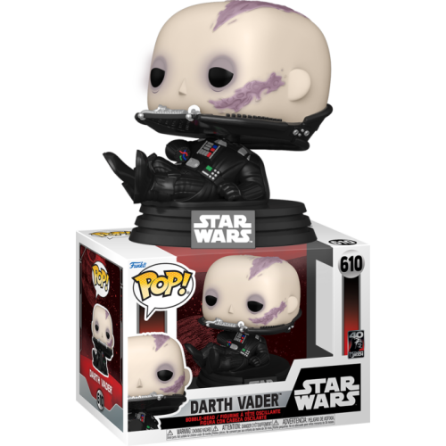Star Wars Episode VI: Return of the Jedi - Darth Vader (Unmasked) 40th Anniversary Pop! Vinyl Figure Star Wars Episode VI: Return of the Jedi - Darth Vader (Unmasked) 40th Anniversary Pop! Vinyl Figure