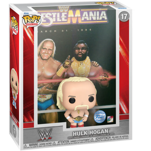 WWE - Hulk Hogan WrestleMania I Pop! Covers Vinyl Figure