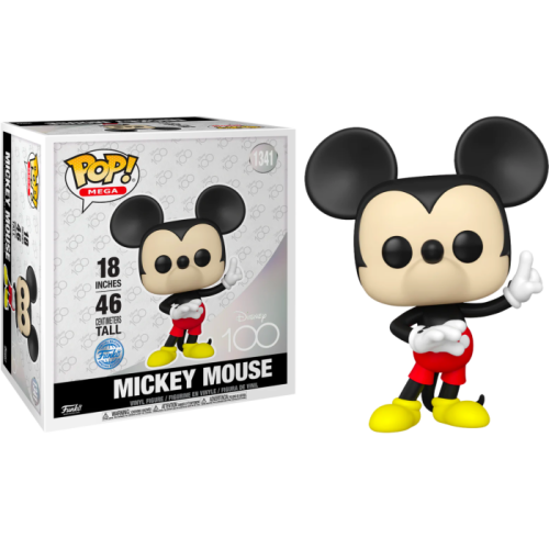 Disney 100th - Mickey Mouse Mega 18 inch Pop! Vinyl Figure