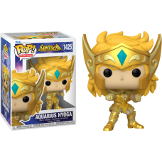 Saint Seiya: Knights of the Zodiac - Aquarius Hyoga in Gold Suit Pop! Vinyl Figure
