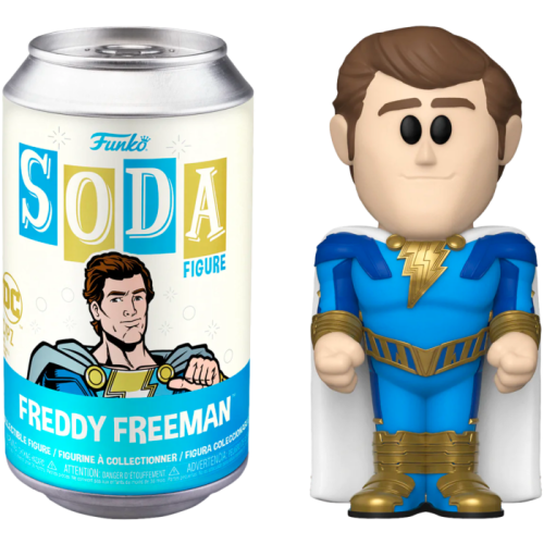 Shazam! Fury of the Gods (2023) - Freddy Freeman SODA Vinyl Figure in Collector Can