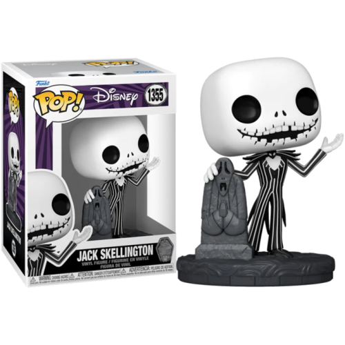 The Nightmare Before Christmas 30th Anniversary - Jack Skellington with Gravestone Pop! Vinyl Figure