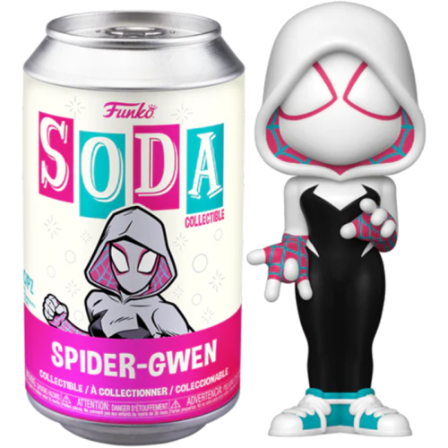 Spider-Man: Across the Spider-Verse - Spider-Gwen Vinyl SODA Figure in Collector Can