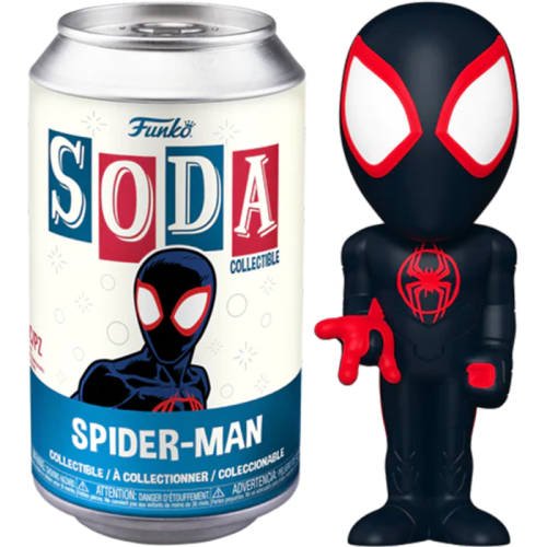 Spider-Man: Across the Spider-Verse - Spider-Man Miles Vinyl SODA Figure in Collector Can