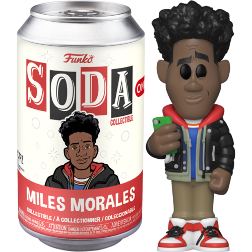 Spider-Man: Across the Spider-Verse - Miles Morales Vinyl SODA Figure in Collector Can