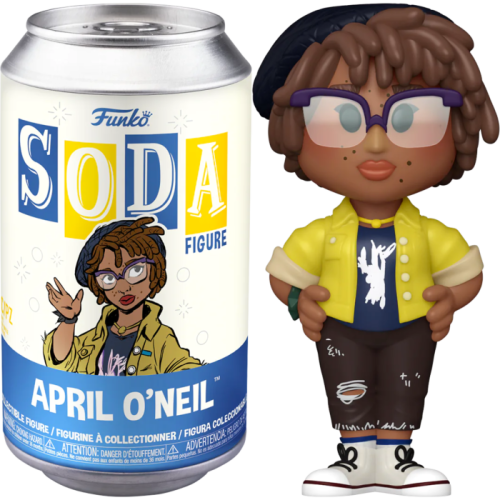 Teenage Mutant Ninja Turtles: Mutant Mayhem - April O'Neil Vinyl SODA Figure in Collector Can - April O'Neil Vinyl SODA Figure in Collector Can