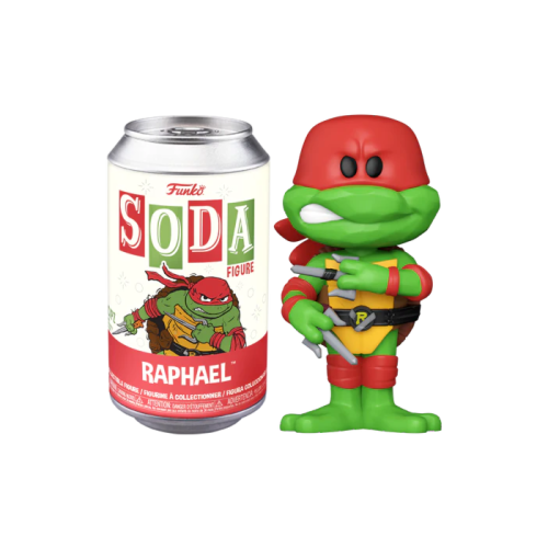 Teenage Mutant Ninja Turtles: Mutant Mayhem - Raphael Vinyl SODA Figure in Collector Can