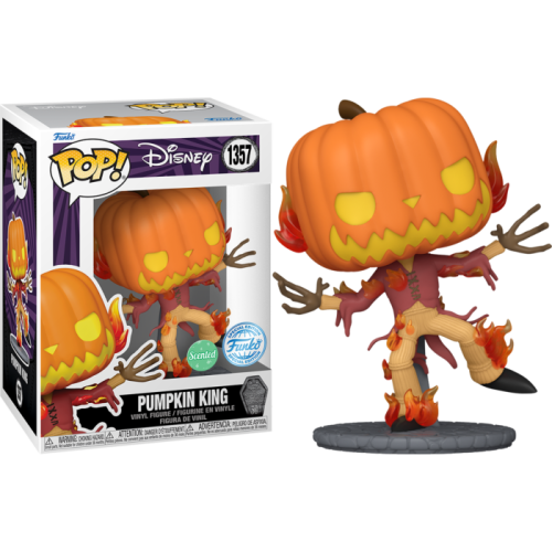 The Nightmare Before Christmas 30th Anniversary - Pumpkin King Scented Pop! Vinyl Figure