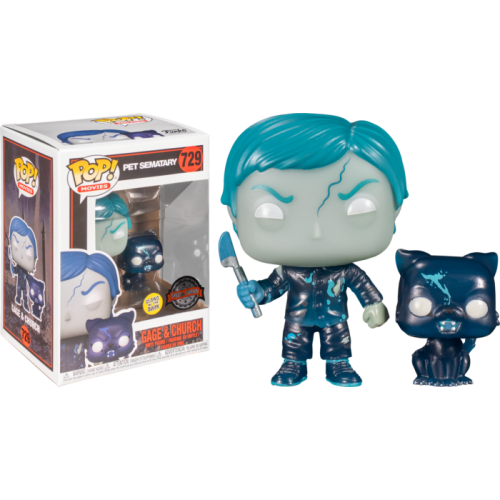 Pet Sematary - Undead Gage with Church Glow Pop! Vinyl Figure