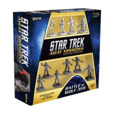 Star Trek - Away Missions "Battle of Wolf 359" Miniatures Board Game