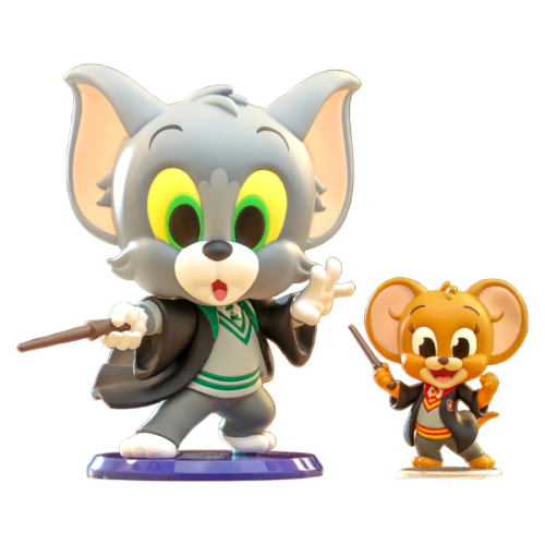 Tom & Jerry - Tom & Jerry in Gryffindor & Slytherin House Robes Cosbaby Set