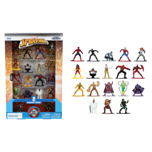 Spider-Man - 60th Anniversary Edition Nano MetalFig 18-Pack Set