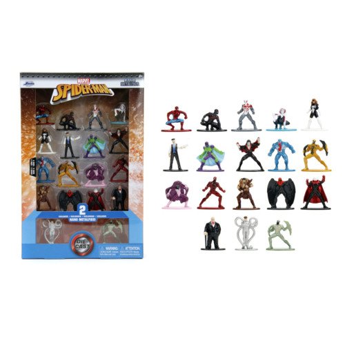 Marvel Comics - Spider-Man Nano Figures [18 Pack]